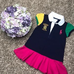 Like NEW Ralph Lauren Polo Girls Dress